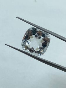 Top Quality White <b>Colour</b> Natural White Topaz Loose Gemstone 27.41CTS 14mm Custom Cut for Jewelry Making - Product Image 6