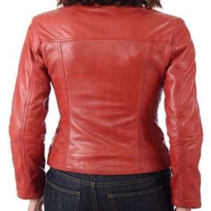 Vestes en cuir personnalisées de qualité supérieure à prix de gros, vestes en cuir véritable, vestes en cuir pour femmes, vestes en cuir pour motards - Product Image 6