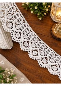Refined Chemical Gpo Guipure <b>Lace</b> Trim Fabric Border Embroidered <b>Ribbon</b> For Garment Apparel Dress Home Textile Craft - Product Image 4