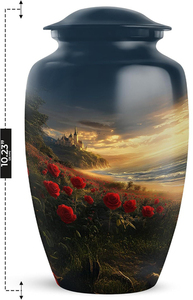 Urne funéraire artisanale de conception américaine moderne pour adulte – Magnifique urne commémorative pour enterrement et funérailles - Product Image 2