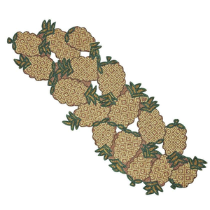 Chemin de table perlé fait main Royal |   Nappe décorative brodée florale pour hôtel, restaurant, table à manger, cadeau de mariage - Product Image 5
