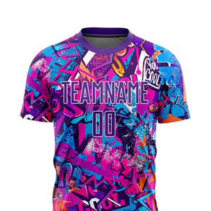 Soccer Uniform New Design Wholesale <b>Personalised</b> High Quality 100% Polyester Breathable Men's Soccer Wear Uniforms - Product Image 3