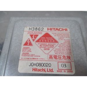 Hitachi H3862 แมกนีตรอนความถี่ต่ำ, 104875 - อุปกรณ์และอะไหล่เซมิคอนดักเตอร์ระดับโลกที่เชื่อถือได้ - Product Image 1