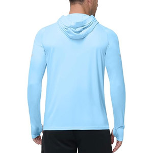 Hoodie de protection solaire UPF 50+ pour homme, hiver, manches longues, anti-UV, léger, respirant, séchage rapide, anti-humidité, pour la pêche - Product Image 5