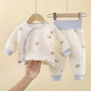 100% Cotton Baby Clothes New Cartoon High Quality Baby Clothes Pajamas 2pcs Set Soft Kids Clothing Wholesale Pajamas Sets - Product Image 5
