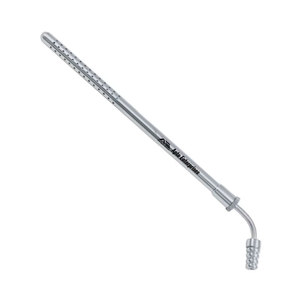 Instrumental Quirúrgico: Trócares Curvos Poole y Tubos de Succión para Cirujanos, Acero Inoxidable de Grado Médico Profesional - Product Image 3