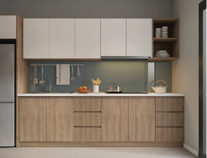 Meubles de cuisine modernes en panneaux de particules MDF écologiques et contreplaqué durable du Vietnam - Product Image 4