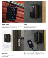 Volibel étanche Tuya TTlock APP électronique numérique empreinte digitale mural boîte à clés intelligente pour le stockage des clés de la maison