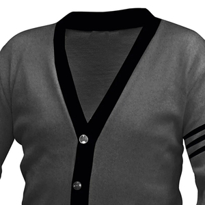 Nouvelles arrivées : Personnalisez les logos sur les pulls et cardigans unisexes avec broderie de lettres, idéaux pour les sororités et fraternités, et couleurs personnalisées. - Product Image 5