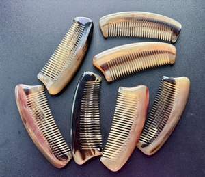 Peine de Cuerno de Buey Natural de la Mejor Calidad, Hecho a Mano, Pulido, Tamaño Personalizado, Peine de Cuerno de Buey Natural para el Cabello, Feng Shui, Ángel - Product Image 6