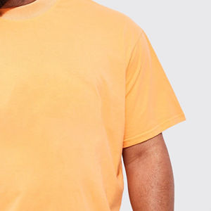 เสื้อยืดคัสตอมผู้ชายไซส์ใหญ่ แขนสั้นทรงโอเวอร์ไซส์ สไตล์ฮิปฮอป ผลิตจากผ้าฝ้าย 100% คุณภาพสูง น้ำหนักมาก เป็นมิตรต่อสิ่งแวดล้อม ปี 2026 - Product Image 4