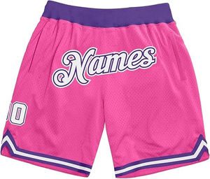 High Quality <b>Men's</b> Basketball Shorts 100% Polyester Lightweight Quick dry Elastic Waist Breathable Gradient Colors Custom Logo - Product Image 6
