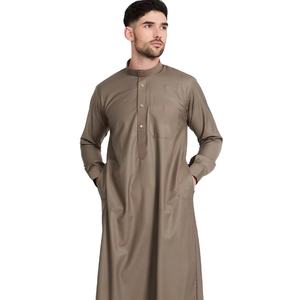 Thobe / Thawb Thobe traditionnel pour hommes avec capuche Robe élégante et confortable Parfait pour vêtements culturels et décontractés Thobe Thawb - Product Image 1