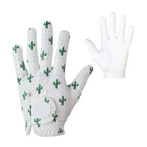 Gants de golf ajustables en cuir Cabretta pour hommes et femmes, légers, durables, confortables, antidérapants, fermeture auto-agrippante, pour le sport - Product Image 1