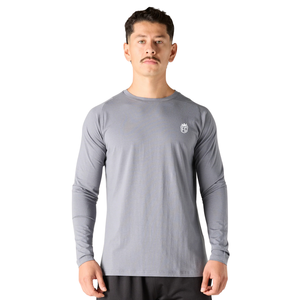 Camiseta Deportiva de Manga Larga para Hombre, Transpirable, que Absorbe la Humedad, para Entrenamiento en el Gimnasio y Fitness - Product Image 1