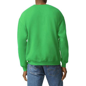 Sweat-shirts et sweats à capuche unisexes en coton biologique 100% 330 g/m², imprimés pour l'hiver, grande taille pour hommes, marque personnalisée - Product Image 4