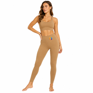 Leggings pour femme au style épuré, alliant tissu doux et mouvement flexible, conçus pour les séances d'entraînement, le yoga, la course à pied et la marche. - Product Image 1