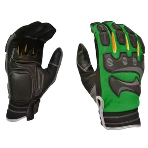 Gants de sécurité unisexes à doigts complets, design unique, haute qualité, couleur unie, protection anti-choc TPR, pour le travail - Product Image 2