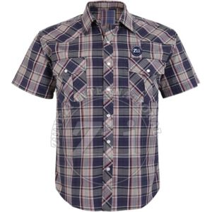 <b>Shirt</b> Casual Mens Flannel <b>Shirts</b> Flannel/brushed Twill Check Casual Embroidered Cotton Flannel Plaid <b>Shirts</b> Long Sleeve - Product Image 1