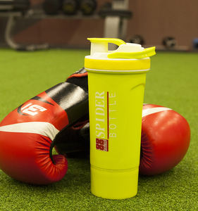 Bouteille shaker à protéines personnalisable avec logo, pour la gym, le fitness et le sport, sans BPA, 700 ml/24 oz, compatible lave-vaisselle, vide, pour protéines - Product Image 5