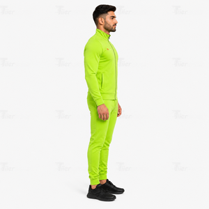 Survêtement de sport pour homme, grande taille, décontracté, respirant, écologique, léger, séchage rapide, veste zippée intégrale - Product Image 3