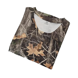 T-shirts de chasse respirants pour hommes, légers, sur mesure, vêtements de chasse pour hommes de haute qualité - Product Image 4