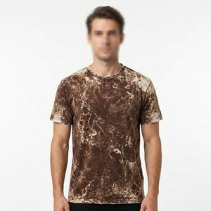 Camiseta Oversize de Corte Cuadrado con Lavado Ácido para Colecciones Urbanas Retro - Product Image 4