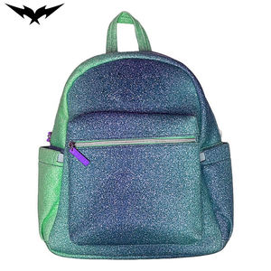 Mochila Escolar Casual Brillante con Lentejuelas, Gran Capacidad, Respaldo Acolchado, Correas Ajustables, Cierre de Cremallera, Impermeable, Cuadrada - Product Image 5