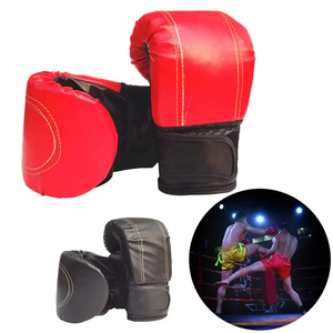 Custom Design High Quality MMA Grappling Gloves Wholesale Best Price PU Leather Pu Leather Sparring MMA Gloves OEM Size - Product Image 5