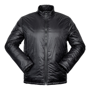 Men's Winter Waterproof Hooded <b>Jacket</b> Full Sleeve <b>Black</b> Polyester Outerwear - Product Image 6