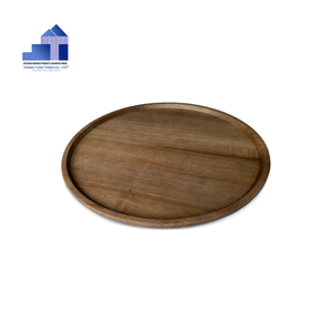 Wooden <b>Pineapple</b> Plate Natural Wood Decorative Utensil Hand Wash Only Made in Vietnam - Product Image 3