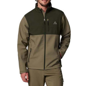 Chaqueta Softshell de Invierno para Hombre, Fabricada en Fábrica, Cuello Alto, Mangas Largas, Impermeable, Ecológica, Servicio Personalizado OEM para Uso en Exteriores - Product Image 1