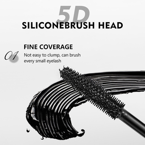 Máscara de Pestañas Resistente al Agua para Larga Duración y Volumen, Maquillaje de Ojos de Larga Duración a Prueba de Manchas con Cepillo de Precisión, Marca Privada - Product Image 3