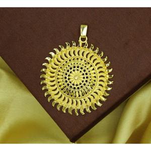 Pendant Charms Dubai Indian Trendy Gold Plated Pendant Jewelry Set Fashion Jewelry Pendant - Product Image 1