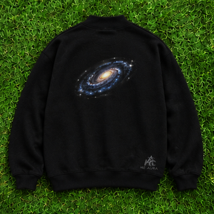 เสื้อสเวตเชิ้ตคอเต่าแบบยูนิเซ็กซ์ ผ้าฝ้าย/ผ้าฟลีซอย่างยั่งยืน ปรับแต่งได้ สีดำชาร์โคล แขนยาว ยอดนิยม - Product Image 2