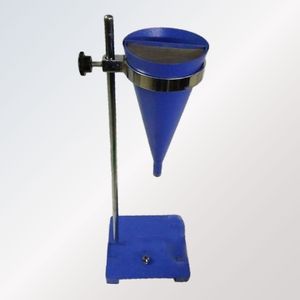 Juego de viscosímetro de plástico Marsh con soporte y cilindro graduado para pruebas de lodo de perforación - Product Image 3