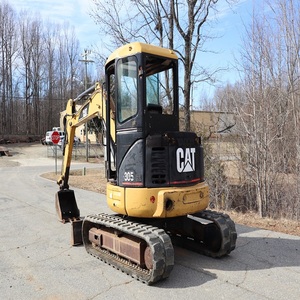 Mini-excavatrice CAT 305 CR d'occasion, excavatrice compacte de 2,7 tonnes, excavatrice hydraulique sur chenilles pour la construction et l'aménagement paysager - Product Image 6