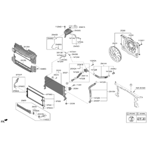 Pièces et accessoires automobiles et camionnettes neuves Elantra 97761IB000 - Product Image 2