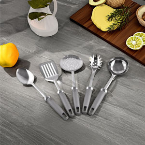 H TOOL-Juegos de utensilios de cocina Utensilios de cocina Juego de utensilios de cocina de acero inoxidable Premium - Product Image 1