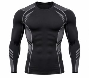 Camisetas de Compresión Blancas de Manga Corta para Hombre, de Secado Rápido, Ajuste Delgado, Deportivas, Cuello Redondo, Tejido de Lona Transpirable, Lisas, 180g - Product Image 5