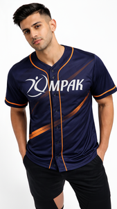 Camiseta de béisbol elegante para equipo, hecha con tela suave de sublimación para uso deportivo diario - Product Image 2