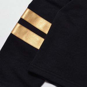 High Quality Women's Cropped Hoodies <b>Black</b> Color Fashion Short Length Outdoors Stylish Running Jogging Crop Top Women's Hoodies - Product Image 5