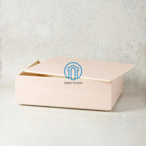 Boîte de rangement en laque artisanale du Vietnam, boîte décorative, boîte cadeau haut de gamme, décoration intérieure, vente directe d'usine - Product Image 1