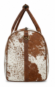 Cowhide Leather Duffel Bag Luxury Travel Bag Vintage Weekender Overnight Luggage <b>Handmade</b> Gym Bag High Quality Sport <b>Clothes</b> - Product Image 6