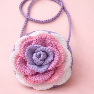 JM INTERNATIONAL Bolso Bohemio de Ganchillo Hecho a Mano con Correa para el Hombro - Product Image 1