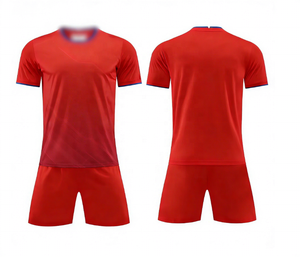 Vêtements en gros de qualité supérieure, vêtements de sport en polyester à séchage rapide, ensemble de vêtements de football pour hommes, uniformes, maillots de football personnalisés - Product Image 4