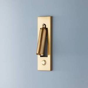 Lampe murale ronde en laiton antique, design moderne, facile à installer et à entretenir, idéale pour l'éclairage de chevet, parfaite pour la décoration du salon - Product Image 4