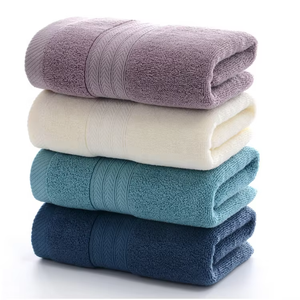 Serviettes en coton à grammage élevé, vente en gros à bas prix, très absorbantes, séchage rapide, douces et lisses, serviettes de bain de qualité supérieure pour hôtels - Product Image 1