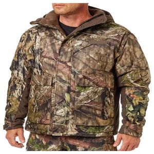 Outdoor Hunting Breathable Winter Waterproof Softshell <b>Jacket</b> <b>with</b> <b>Fleece</b> <b>Lining</b> for Men - Product Image 3