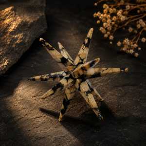 Étoile de Merkaba en Cristal de Scapolite Naturel à 12 Pointes, Décoration Spirituelle Écologique Sculptée, Vente en Gros - Product Image 5